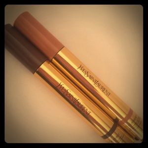 2! YSL Eyeshadows H20Proof Brown & Nude Gold Crank